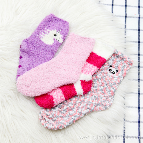 Coral fleece children's socks